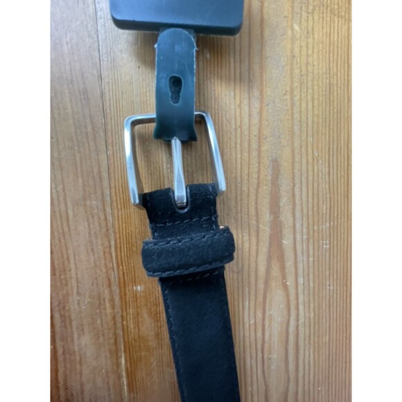 Lauren Ralph Lauren Genuine Leather Textured Size Large Women’s Belt Black - Picture 3 of 8